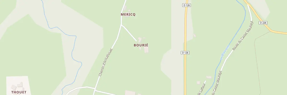 Plan du 11 Che d’Arriuthouet à Asson