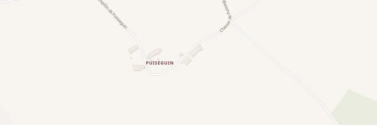 Plan du 4 Che de Puisseguin à Targon