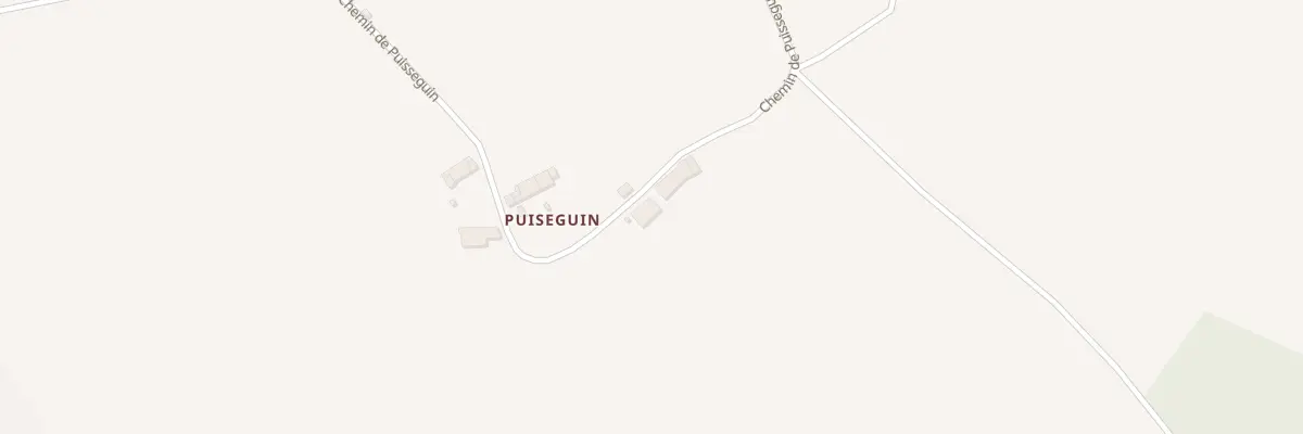 Plan du 4 Che de Puisseguin à Targon
