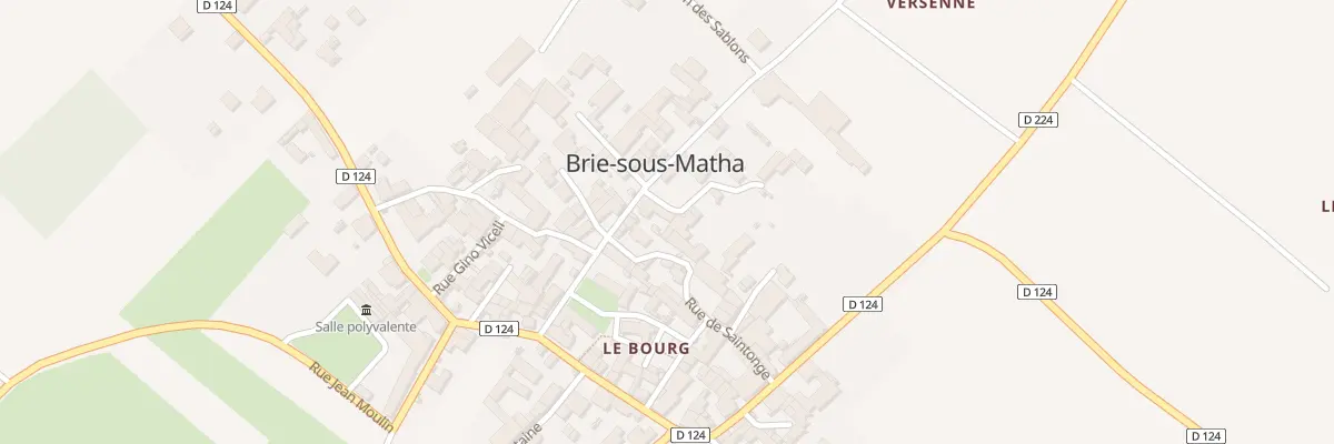Plan du 14 Rue du Chail à Brie-sous-Matha