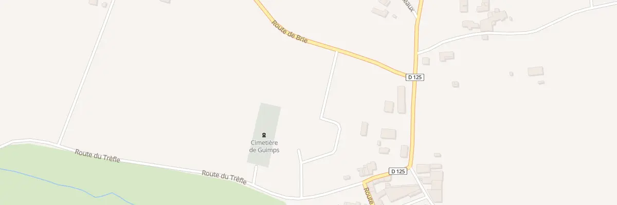 Plan du 221 All des Mésanges à Guimps