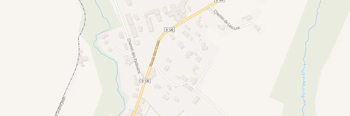 Plan du 514 Rte des Cotes à Verdelais