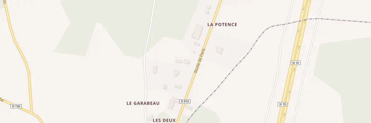 Plan du 5027 Le Garabeau à Pouillac