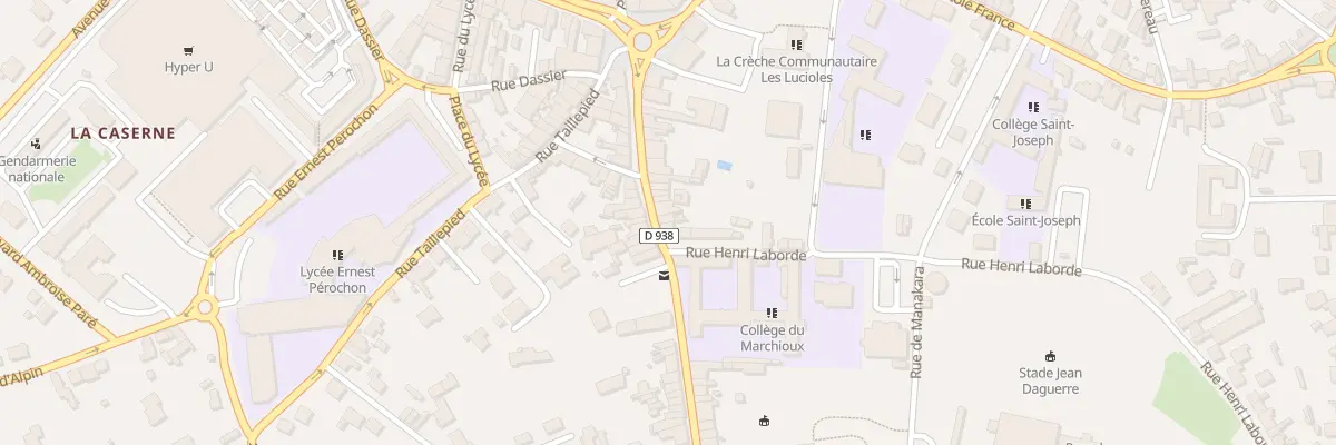 Plan du 27 Rue du Marchioux à Parthenay
