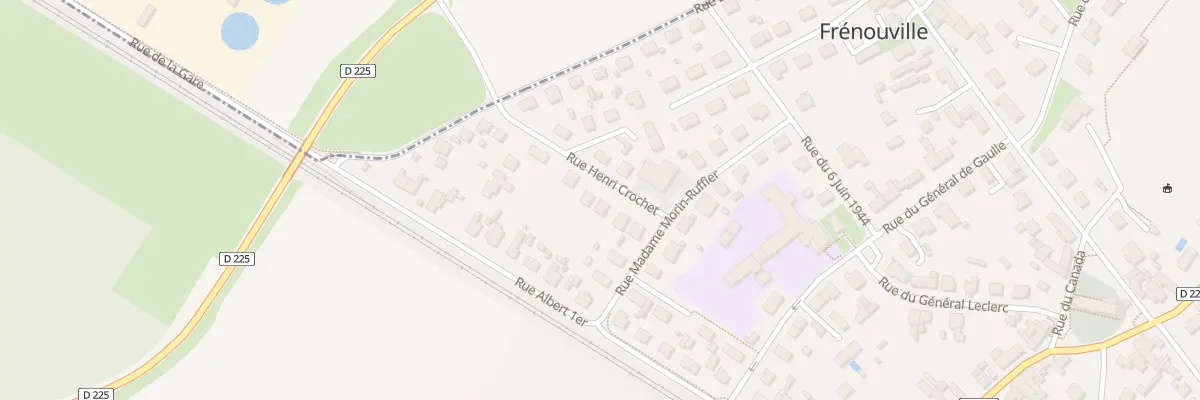 Plan du 3 Rue Henri Crochet à Frénouville