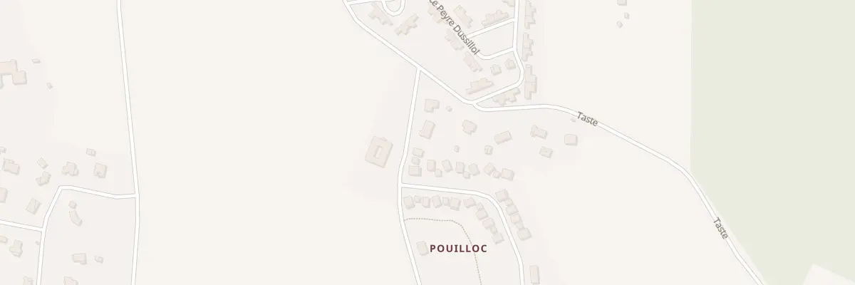 Plan du 4 Lot les Ecureuils à Captieux