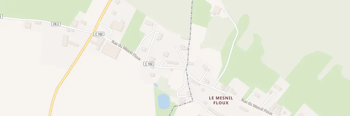 Plan du 5027 Le Mesnil Flou à Fourneaux-le-Val