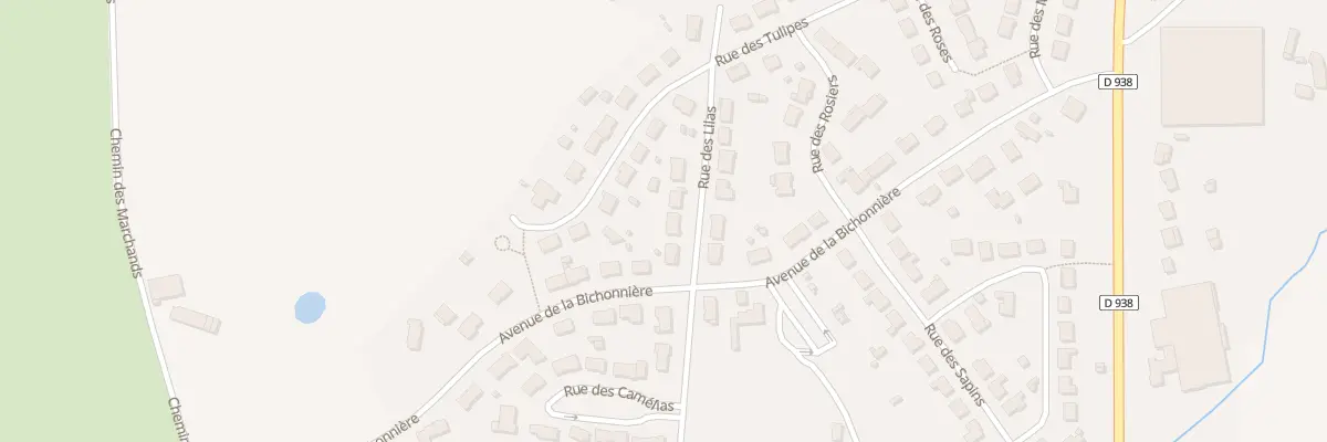Plan du 3 Rue des Lilas à Viennay