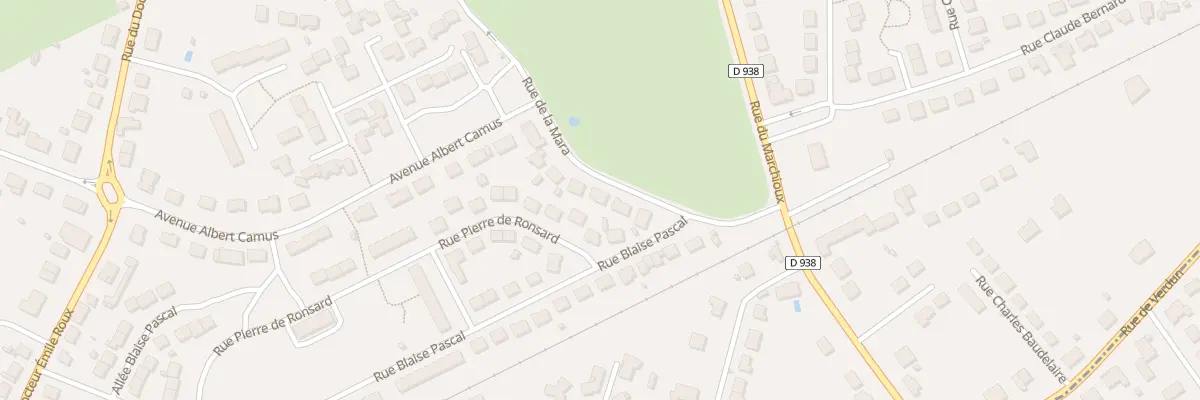 Plan du 7 Rue de la Mara à Parthenay