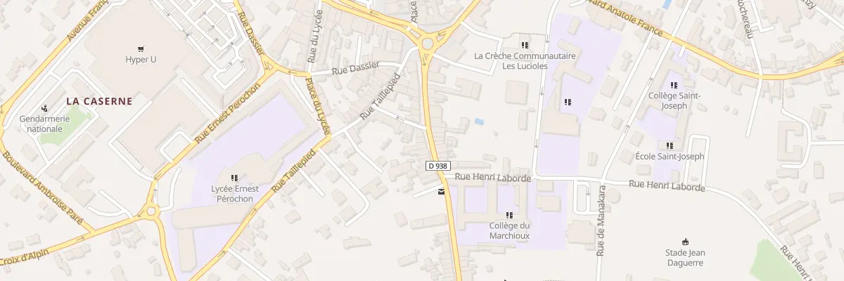 Plan du 18 Rue du Marchioux à Parthenay