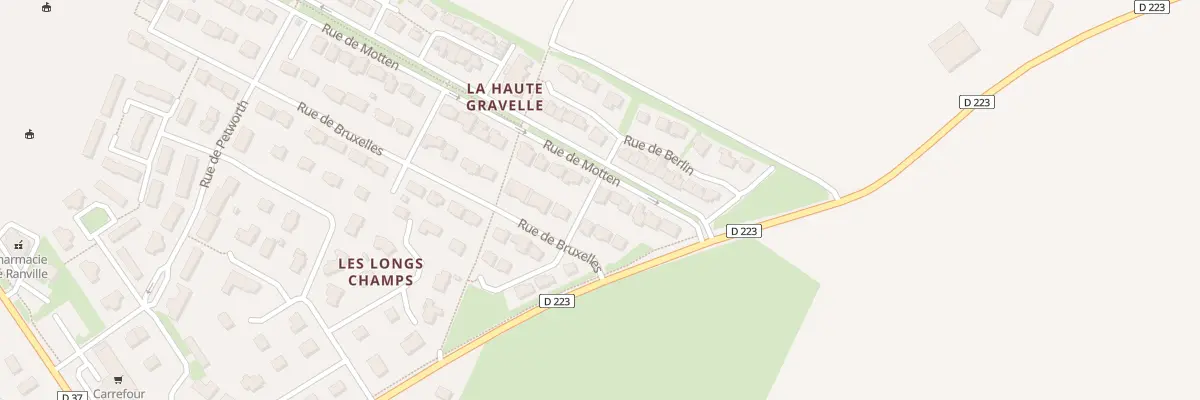 Plan du 72 Rue de Motten à Ranville