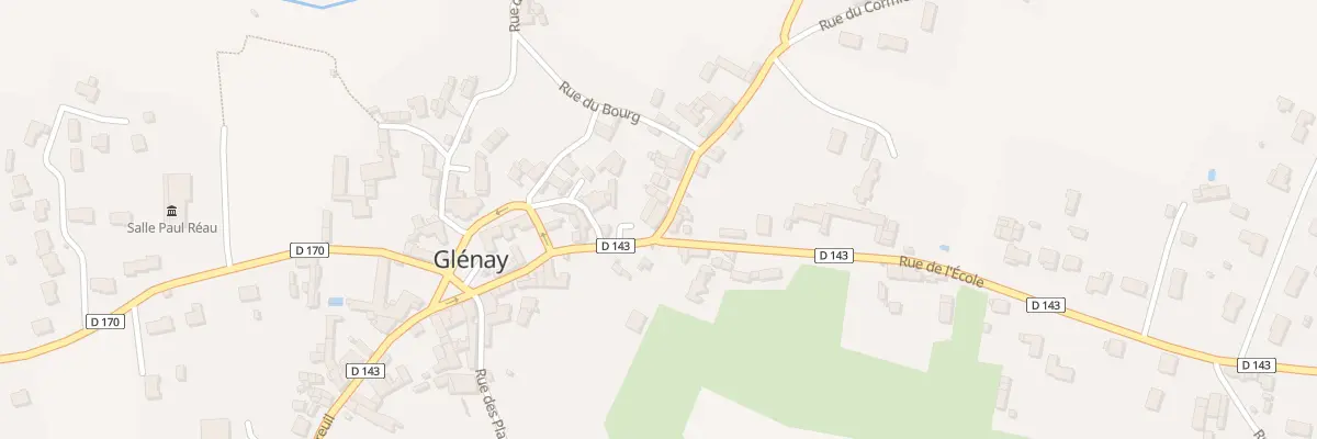 Plan du 5 Rue de l’Ecole à Glénay