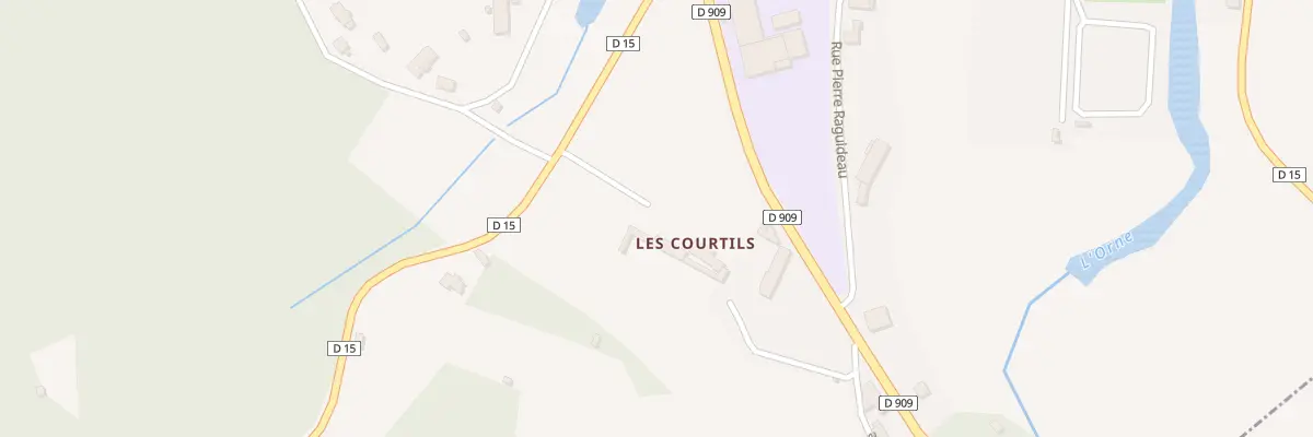 Plan du 181 Rte de Condé à Putanges-le-Lac