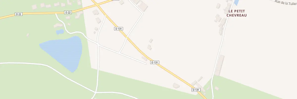 Plan du 5188 Le Petit Chevreau à Vouhé