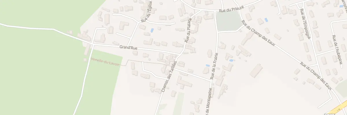 Plan du 3 Rue Grand Rue Le Bourg à Azay-le-Brûlé