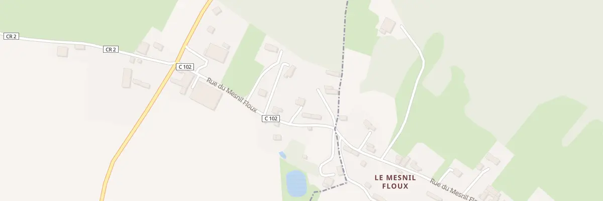 Plan du 5048 Le Mesnil Flou à Fourneaux-le-Val
