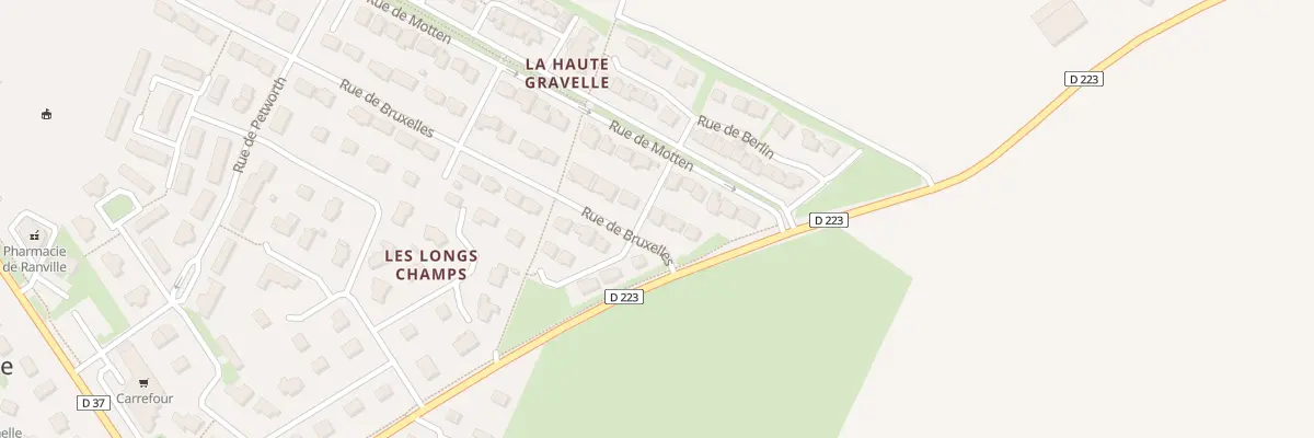 Plan du 39 Rue de Bruxelles à Ranville