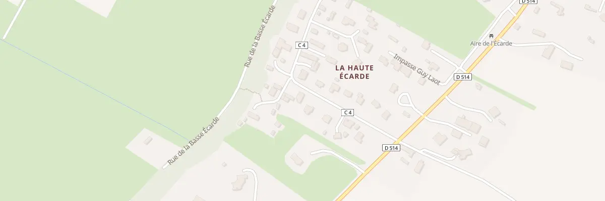 Plan du 9 Rue de la Haute Écarde à Amfreville