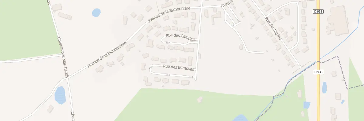 Plan du 2 Rue des Mimosas à Viennay