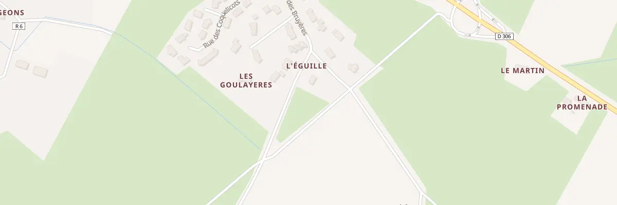Plan du 1 L’Eguille à Louailles
