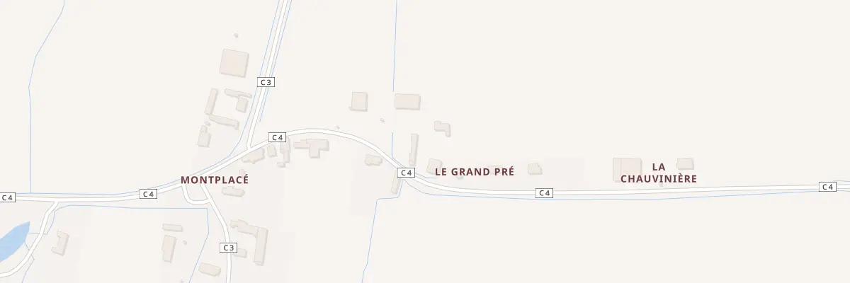 Plan du 1 Rte Montplace à La Ménitré