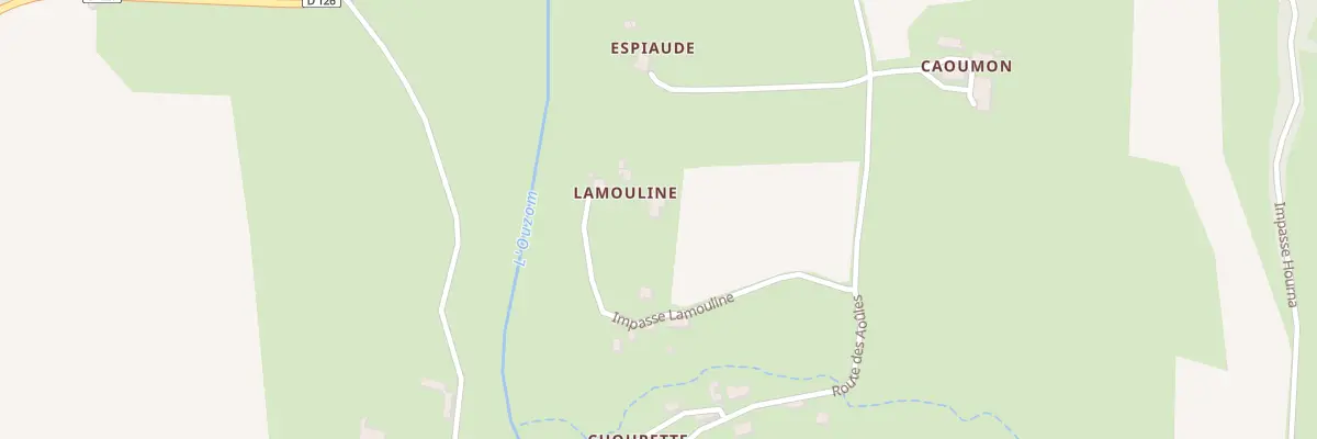 Plan du 6 Imp Lamouline à Arthez-d’Asson
