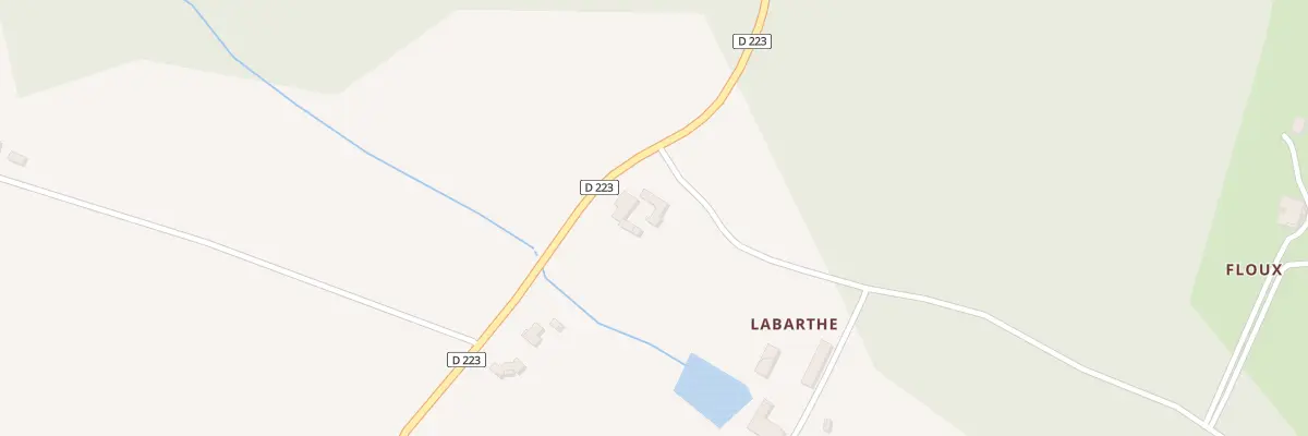 Plan du 22 Labarthe à Mazères
