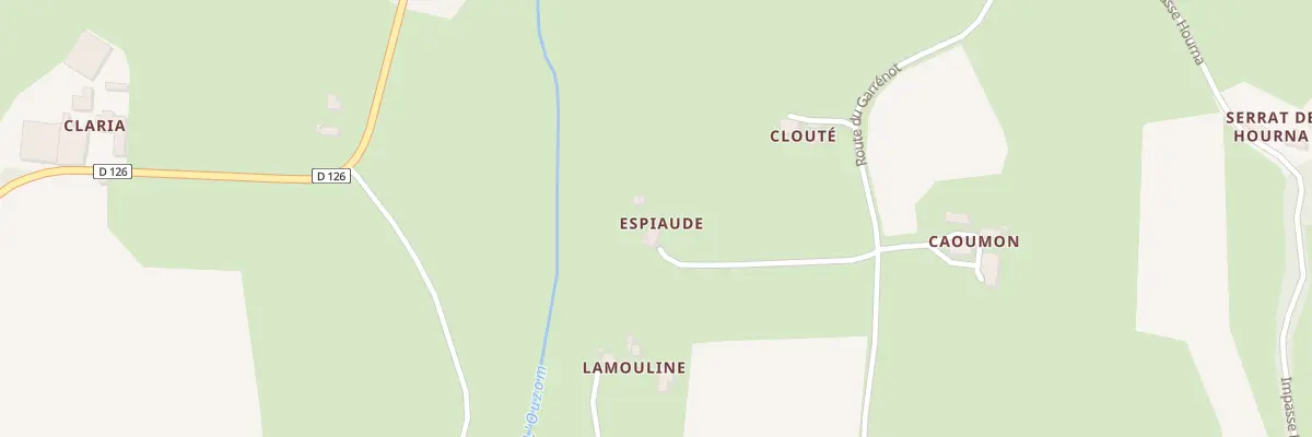 Plan du 50 Rte du Garrénot à Arthez-d’Asson