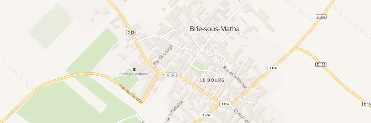 Plan du 9 Rue du Chail à Brie-sous-Matha