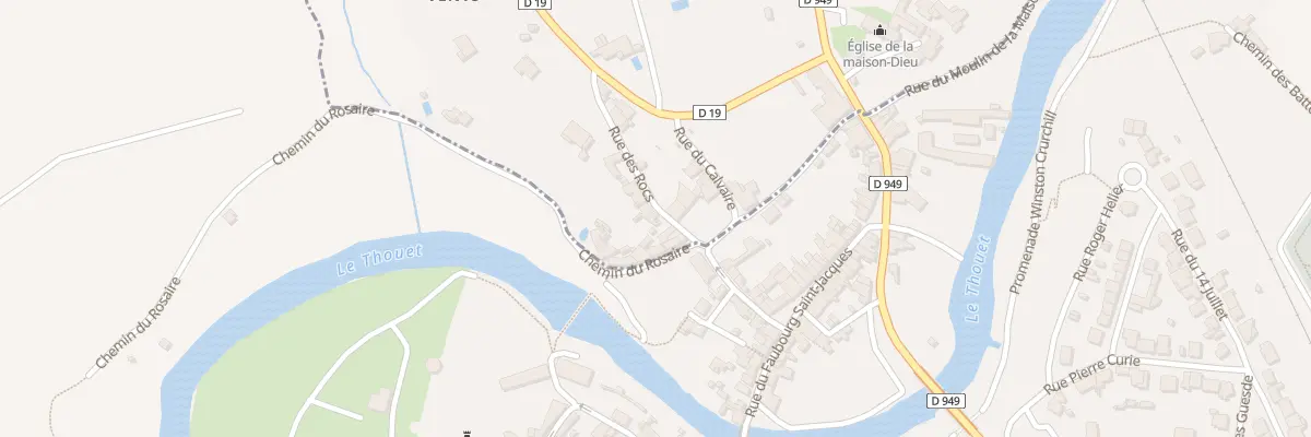 Plan du 3 Rue des Rocs à Châtillon-sur-Thouet