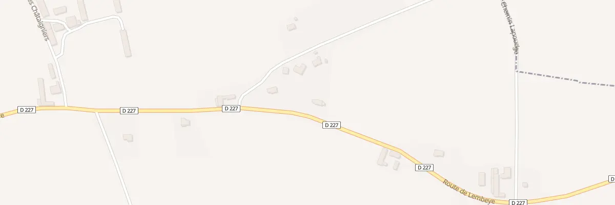 Plan du 1050 Rte de Lembeye à Sévignacq