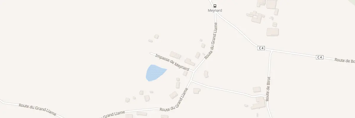Plan du 104 Grand Liame à Saint-Martin-du-Bois