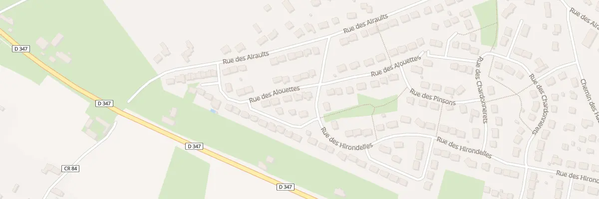 Plan du 20 Rue des Alouettes à Beaufort-en-Anjou