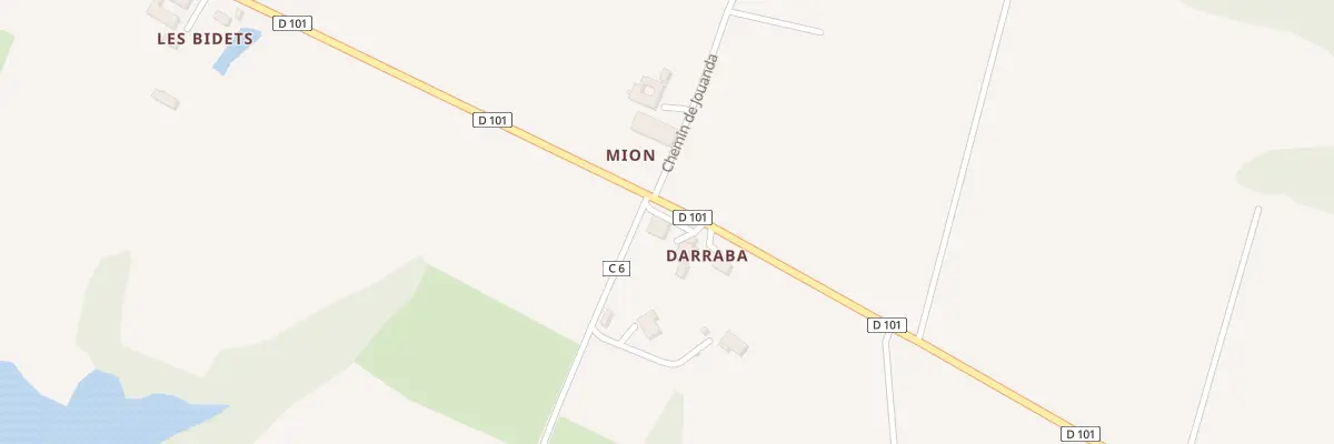 Plan du 836 Rte de Lannemaignan à Arthez-d’Armagnac