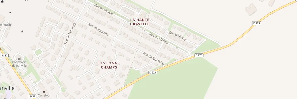 Plan du 35 Rue de Bruxelles à Ranville