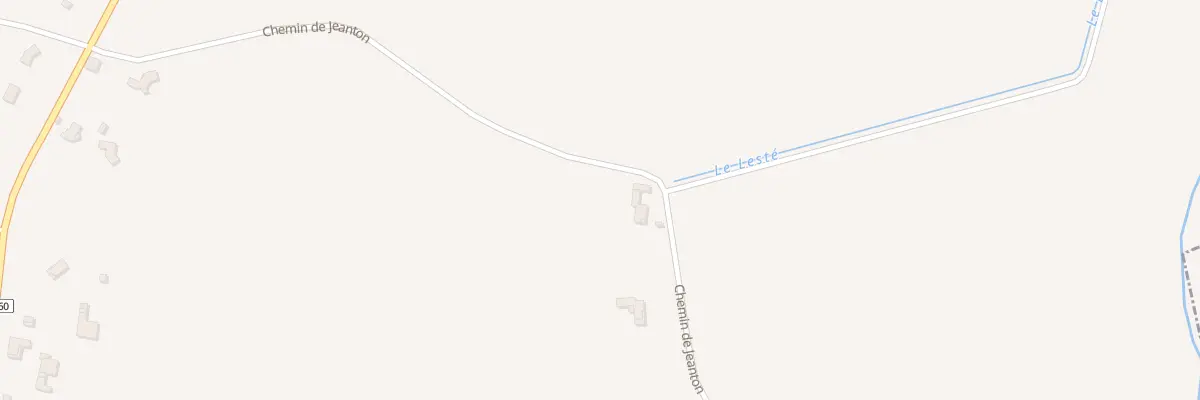 Plan du 955 Chem de Jeanton à Ségos