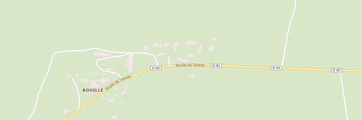 Plan du 925 Rte de Tennie à Torcé-Viviers-en-Charnie