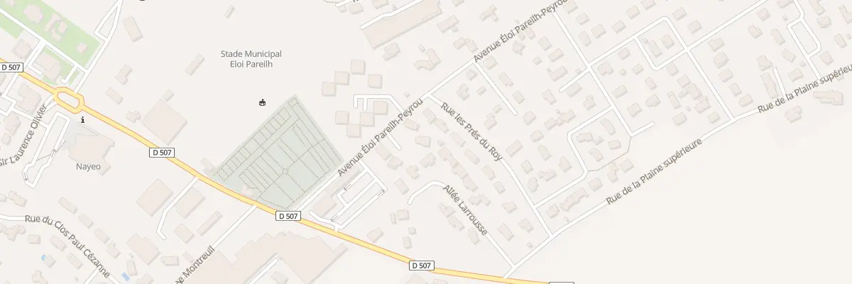 Plan du 3 Lot Claracq à Nay
