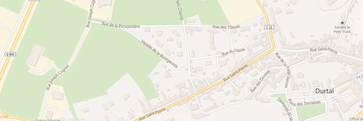 Plan du 3 Rue du Plein Champ à Durtal