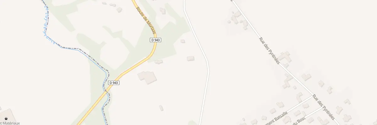 Plan du 55 Rte de Morlaas à Saint-Jammes