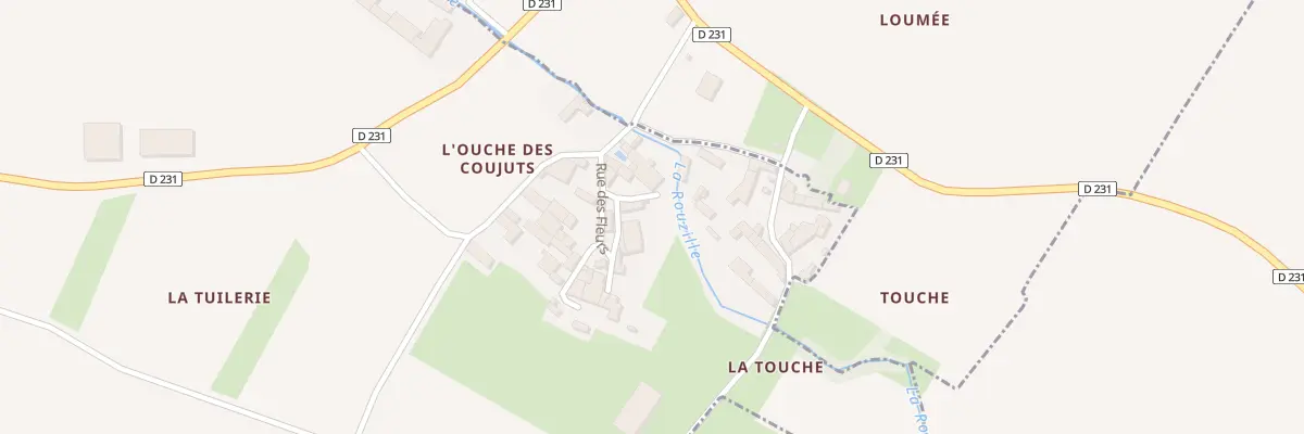 Plan du 16 Rue des Fleurs à Sonnac