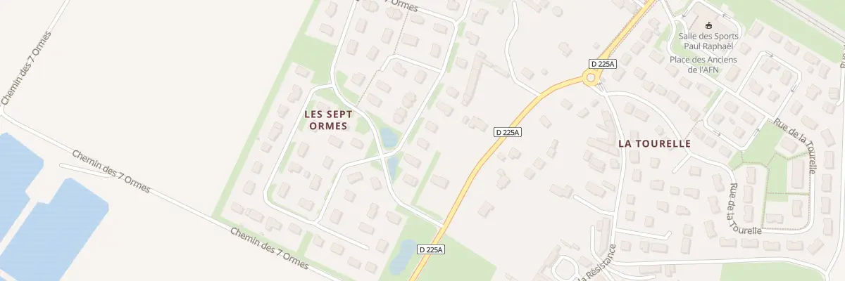 Plan du 6 Rue des Sept Ormes à Frénouville