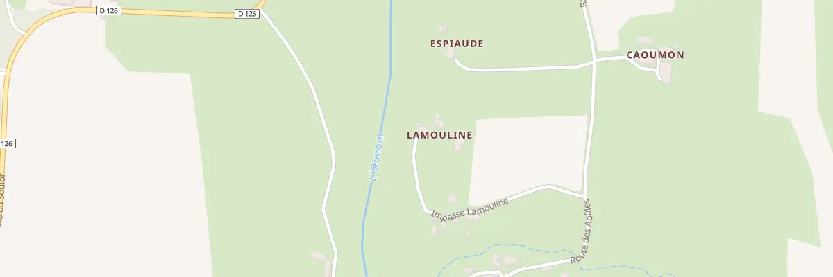 Plan de Imp Lamouline à Arthez-d’Asson