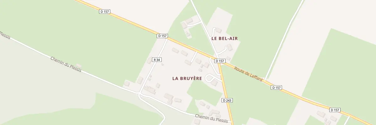 Plan du 5100 La Bruyere à Noron-l’Abbaye