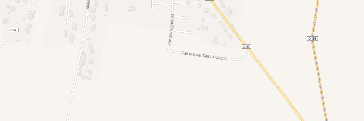 Plan du 4 Rue Meslier Saint-françois à Gensac-la-Pallue