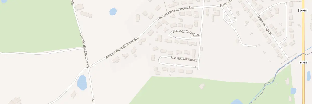 Plan du 6 Rue des Mimosas à Viennay