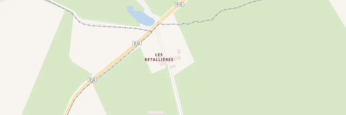 Plan du 5402 La Retalliere à Avoise