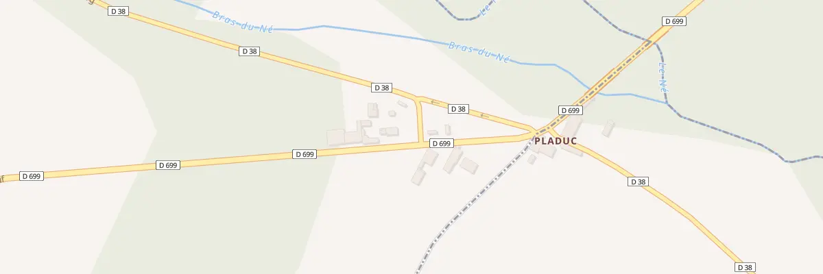 Plan du 6 Rue du Pas de Bagot à Saint-Palais-du-Né