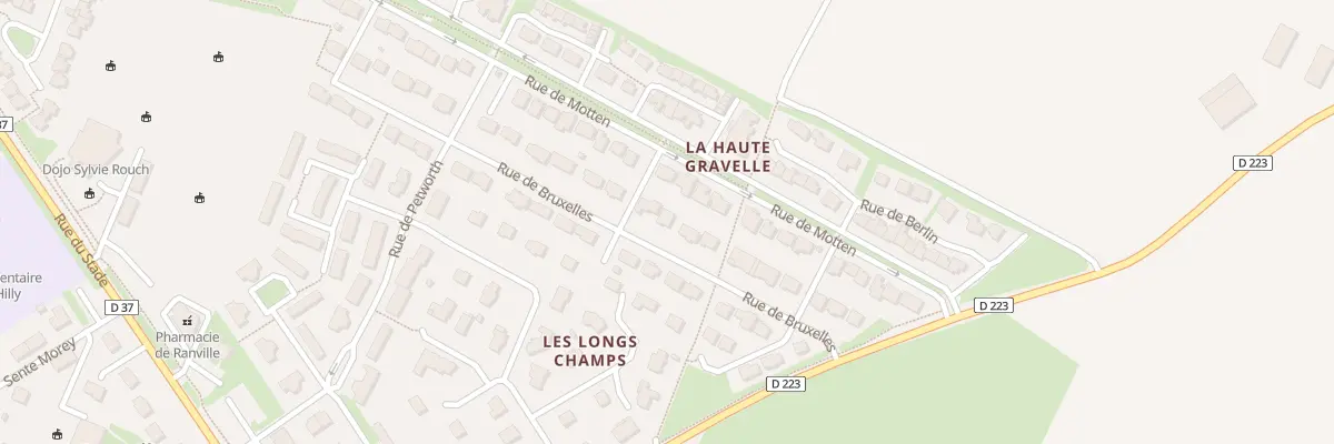 Plan du 27 Rue de Bruxelles à Ranville