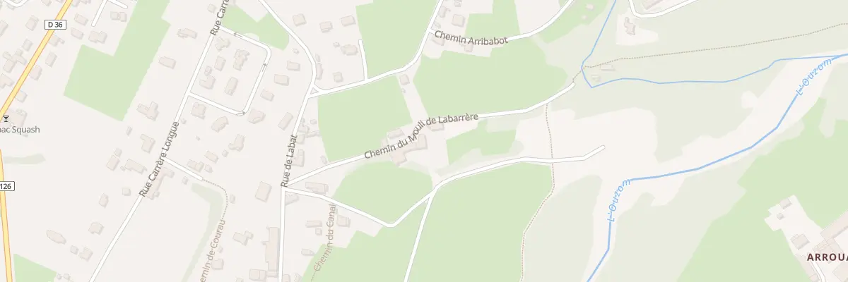 Plan du 6 Che de Mouli de Labarbere à Asson